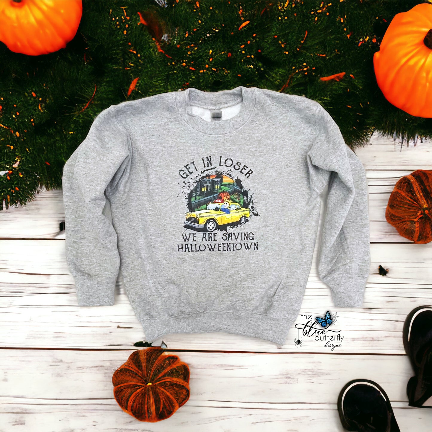 Youth Get In Loser Crewneck Sweater