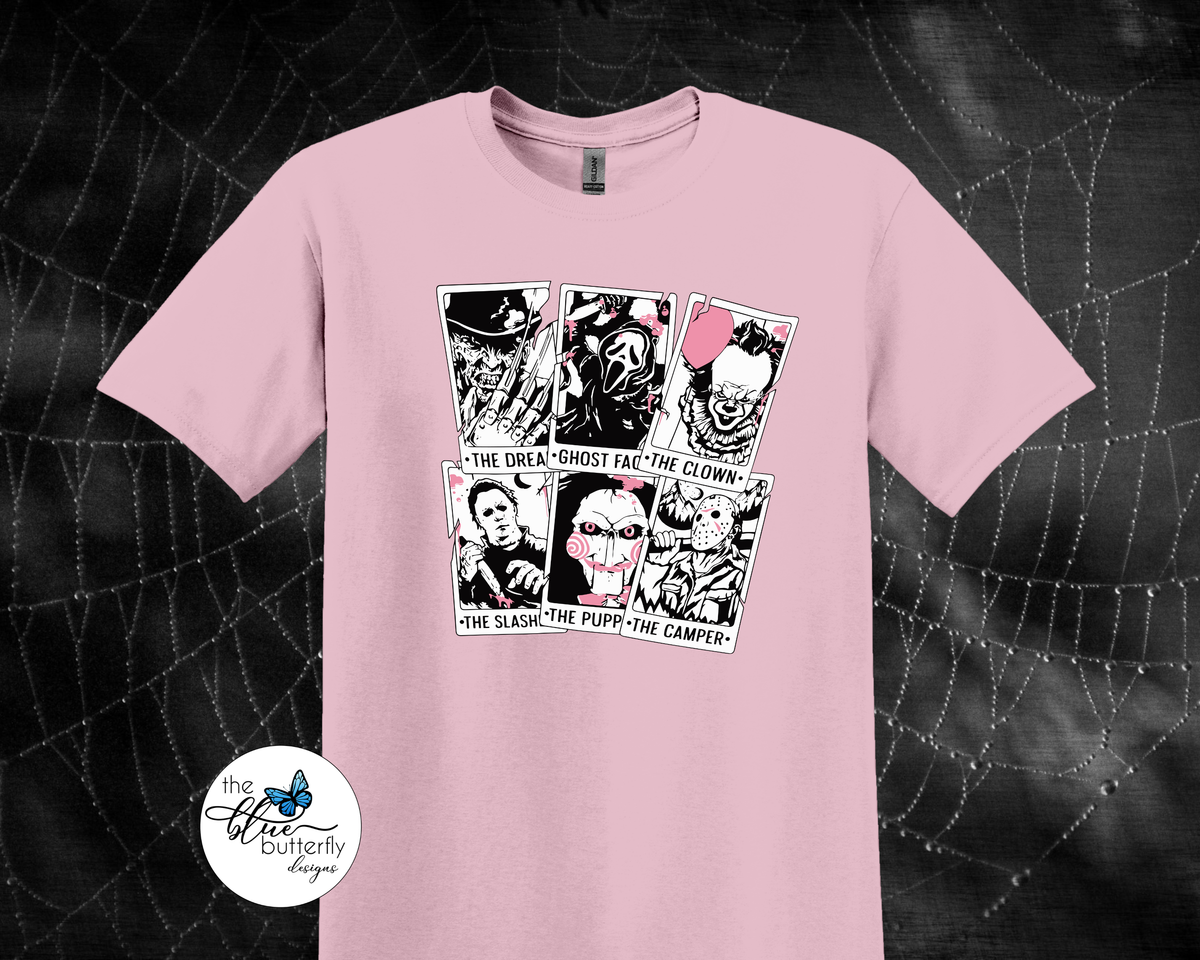 Tarot Horror Cards T-Shirt
