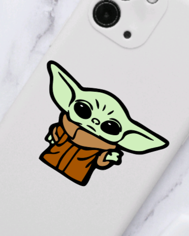 Baby Y*da Decal