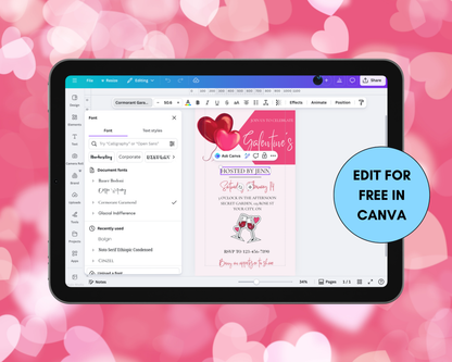 Galentine’s Invite