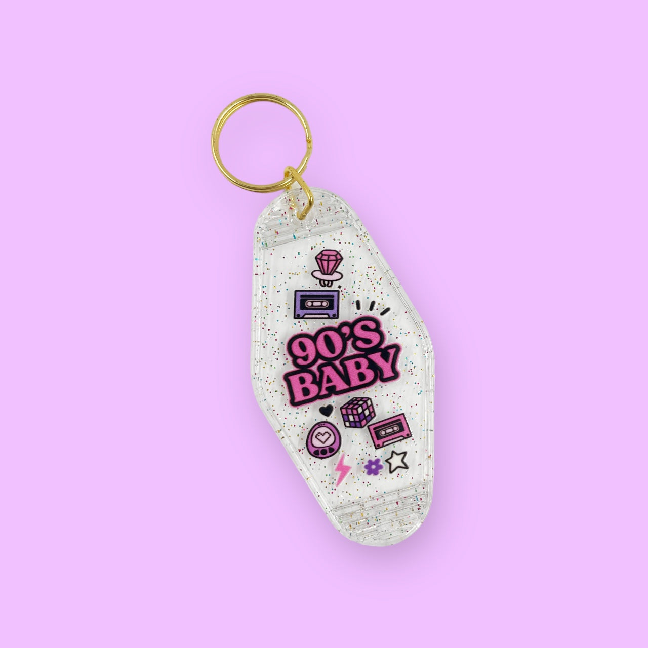 90'S Baby Keychain
