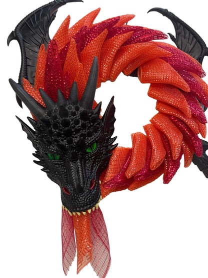 Red Dragon Wreath