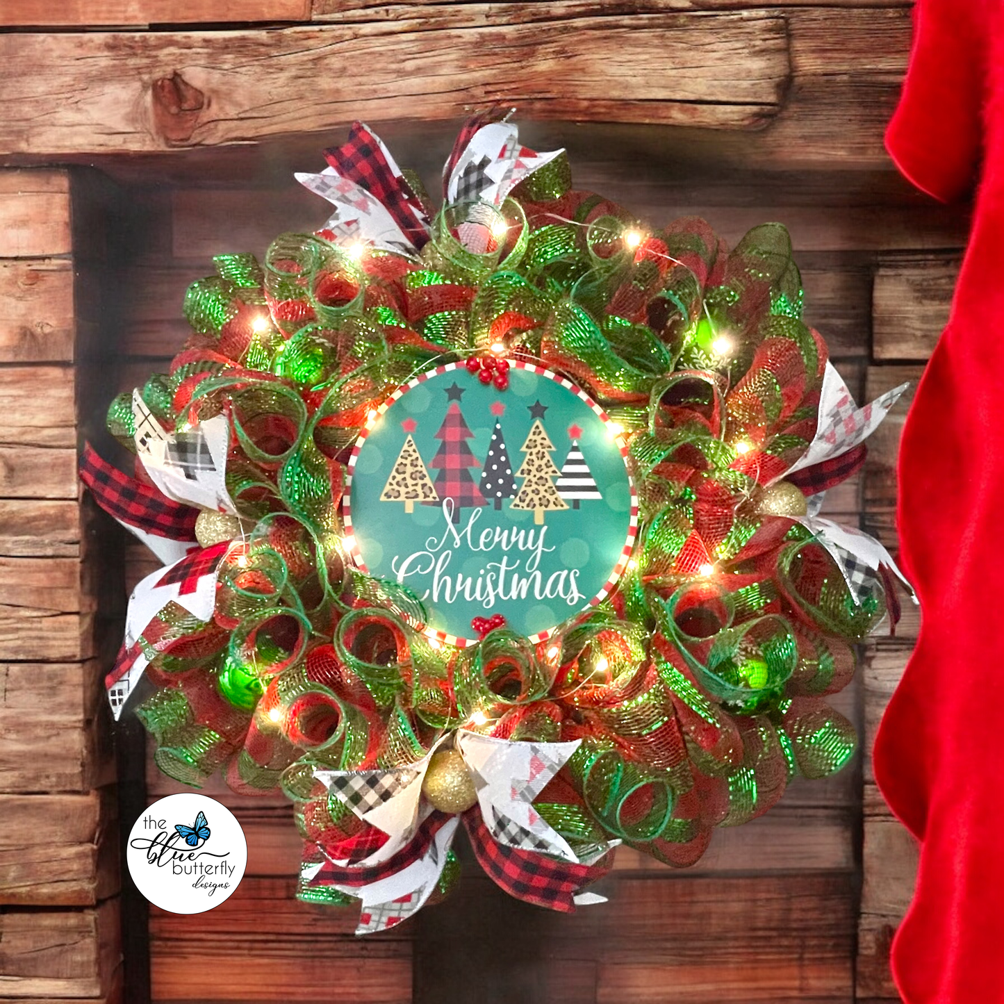 Merry Christmas Wreath