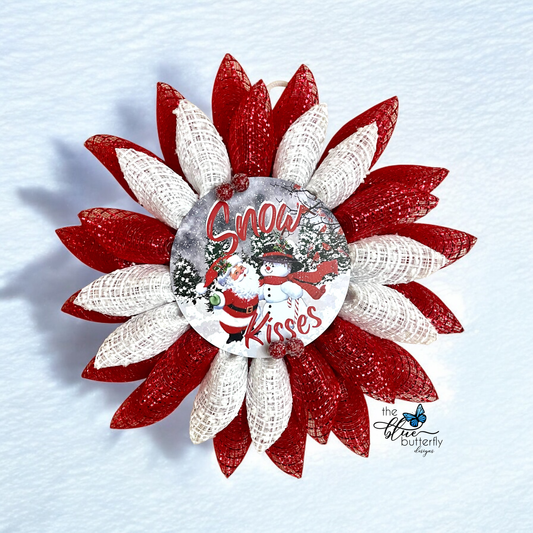 Snow Kisses Wreath