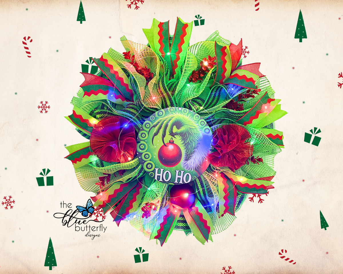 Gr!nch Wreath