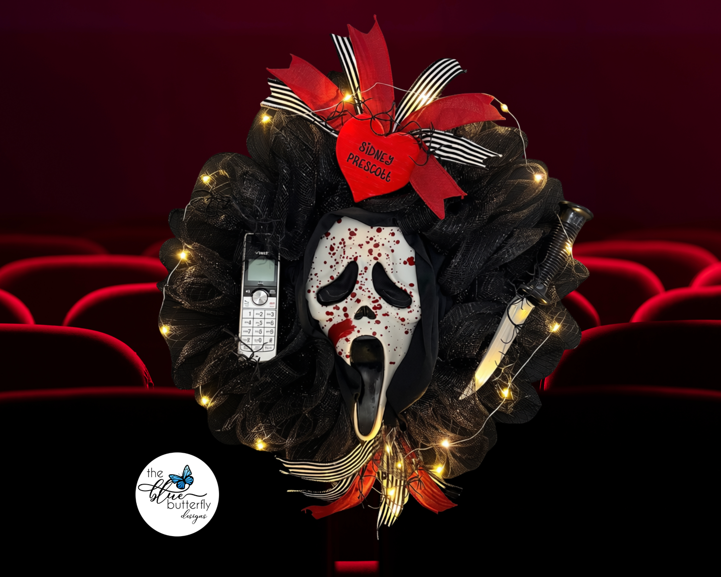 Ghostface Wreath
