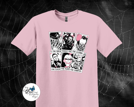 Tarot Horror Cards T-Shirt