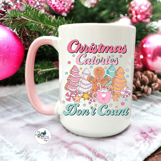 Christmas Cals Don’t Count Mug