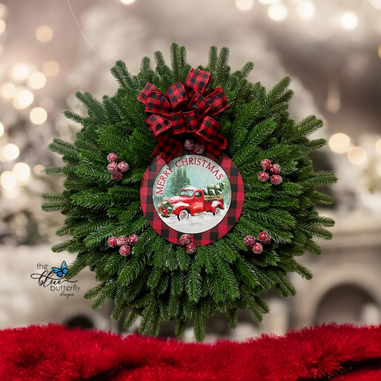 Merry Christmas Wreath