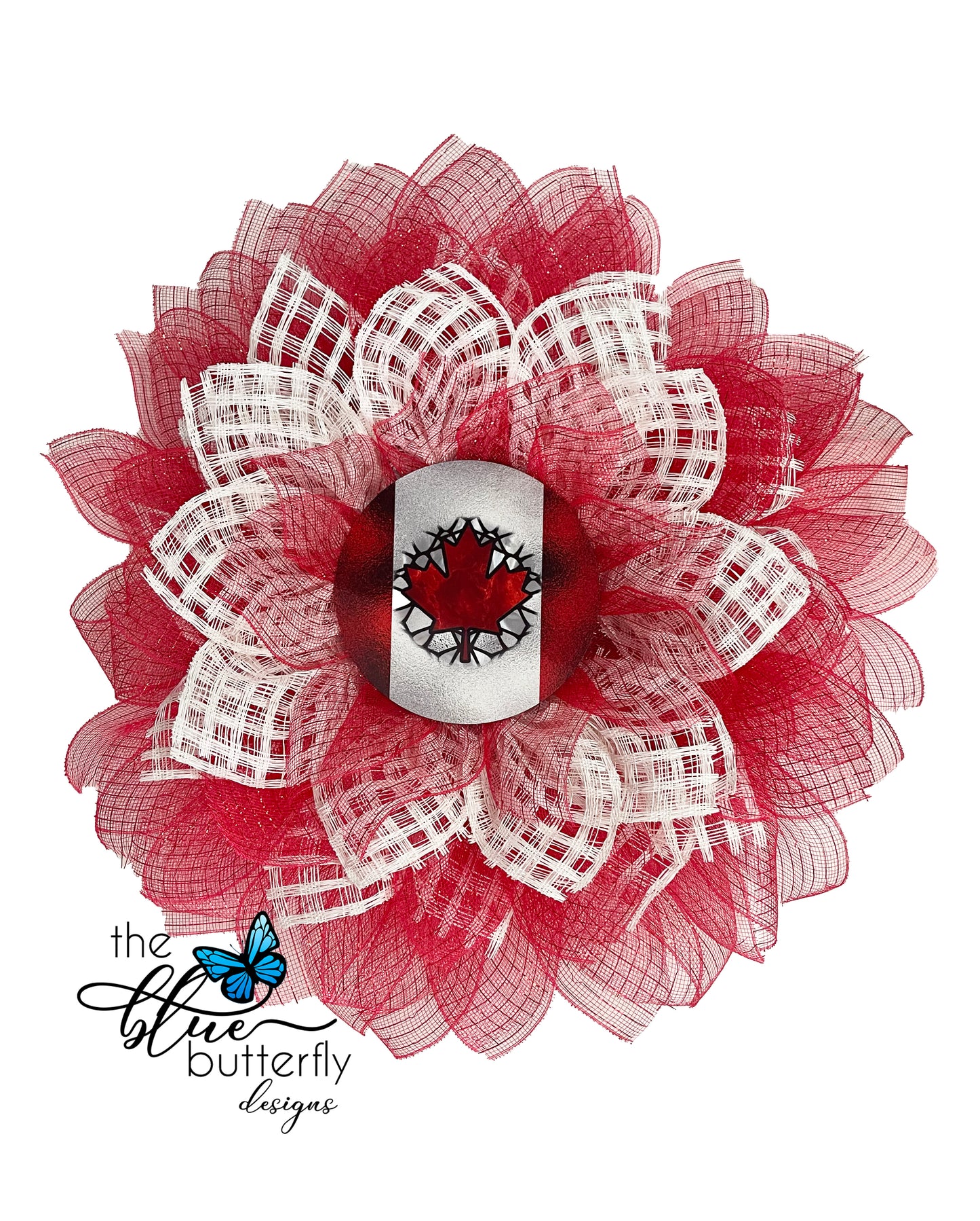 Canada Day Wreath