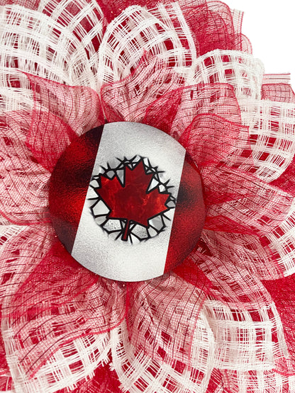 Canada Day Wreath