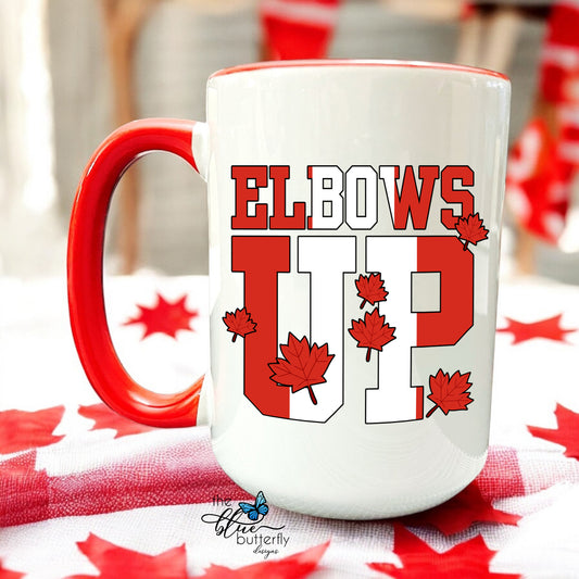 Elbows Up Mug