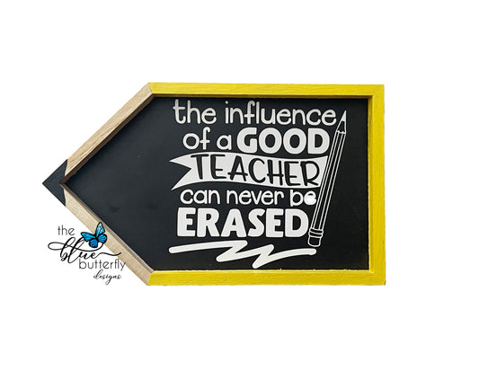 Influence of a Good Teacher Signage