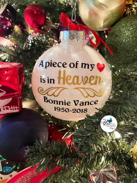 Piece Of My Heart Ornament