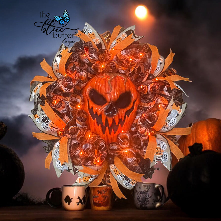 Pumpkinhead Wreath