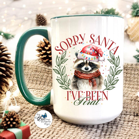 Sorry Santa Mug