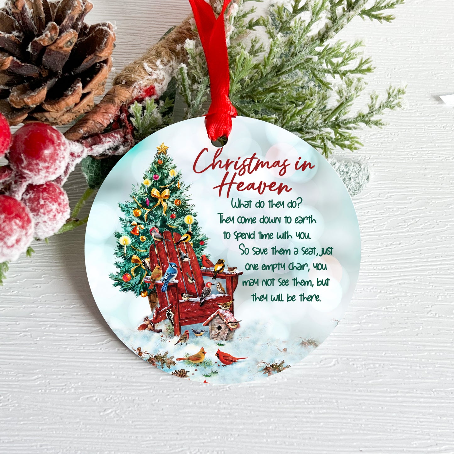 Christmas in Heaven Ornament