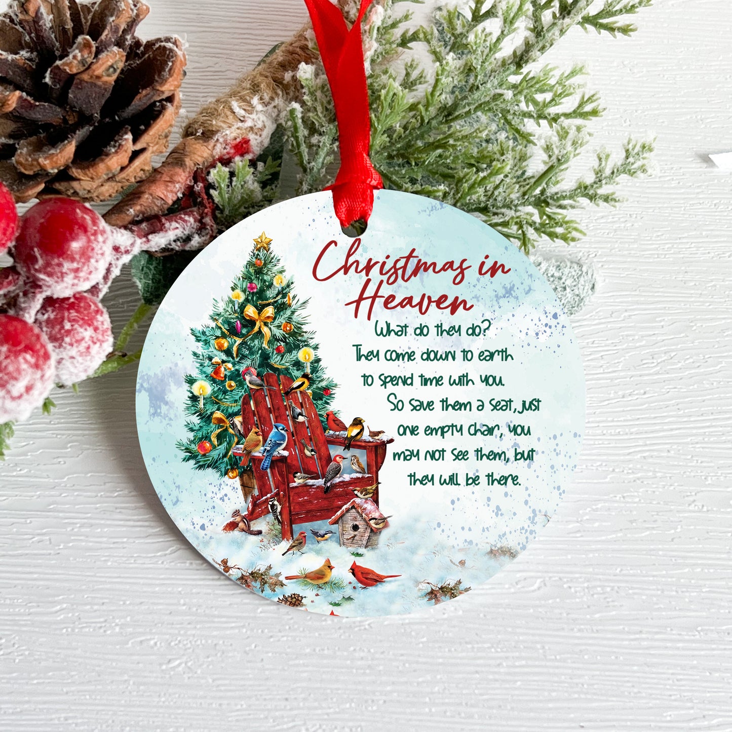 Christmas in Heaven Ornament