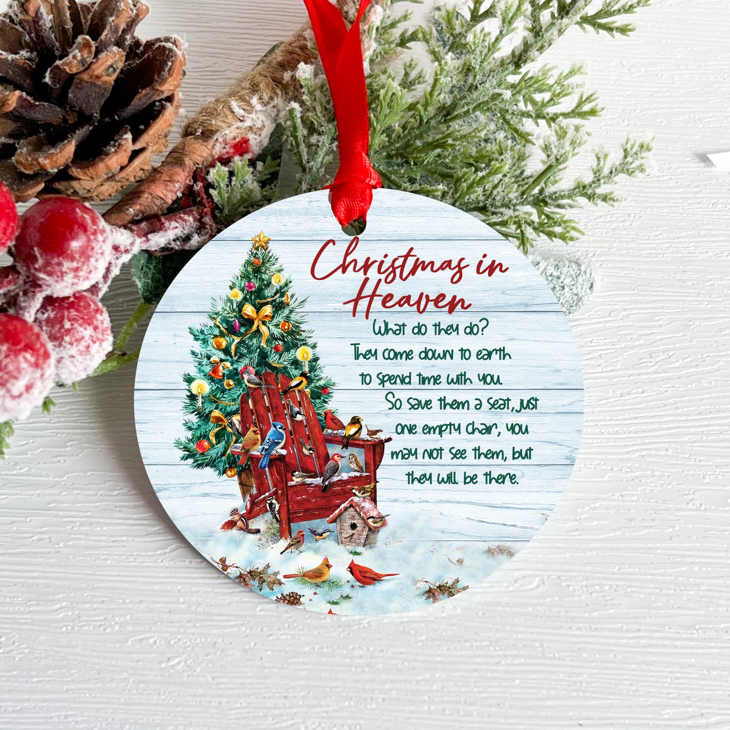 Christmas in Heaven Ornament