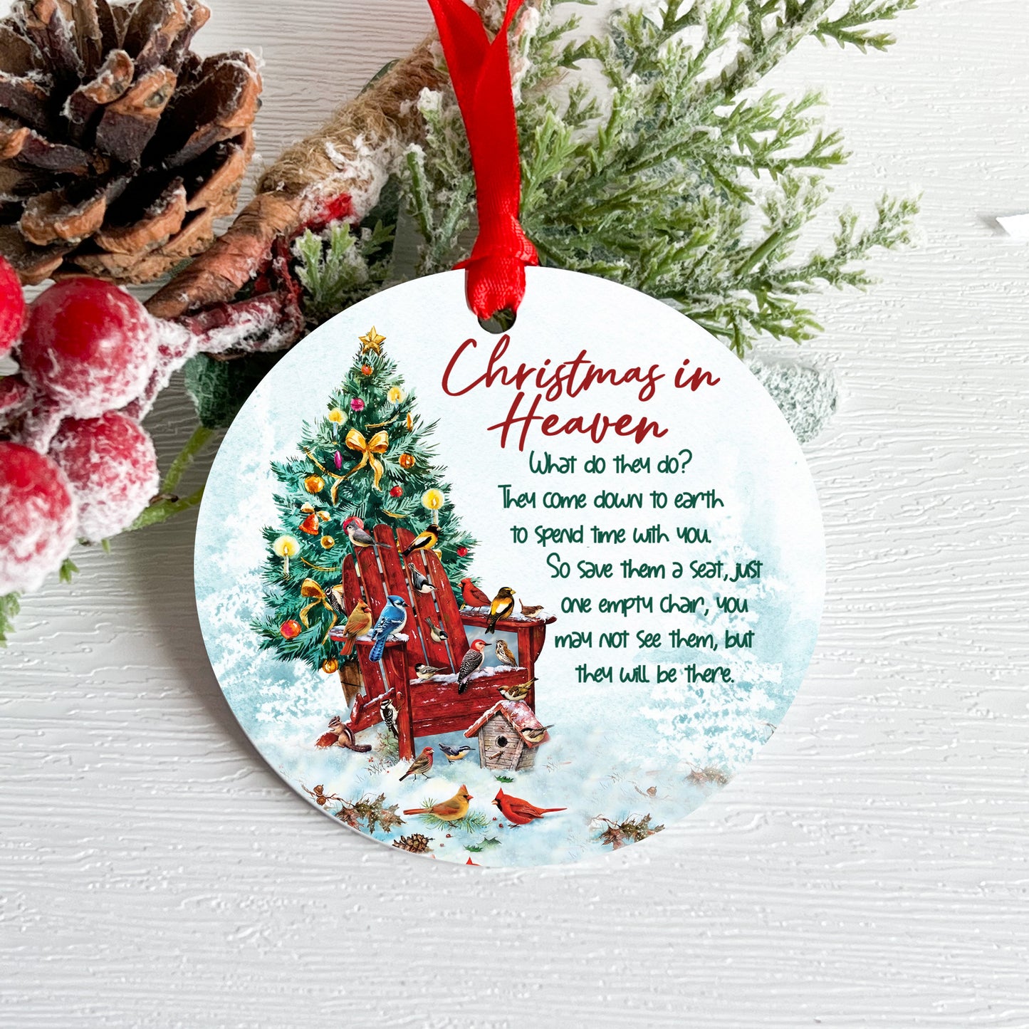 Christmas in Heaven Ornament