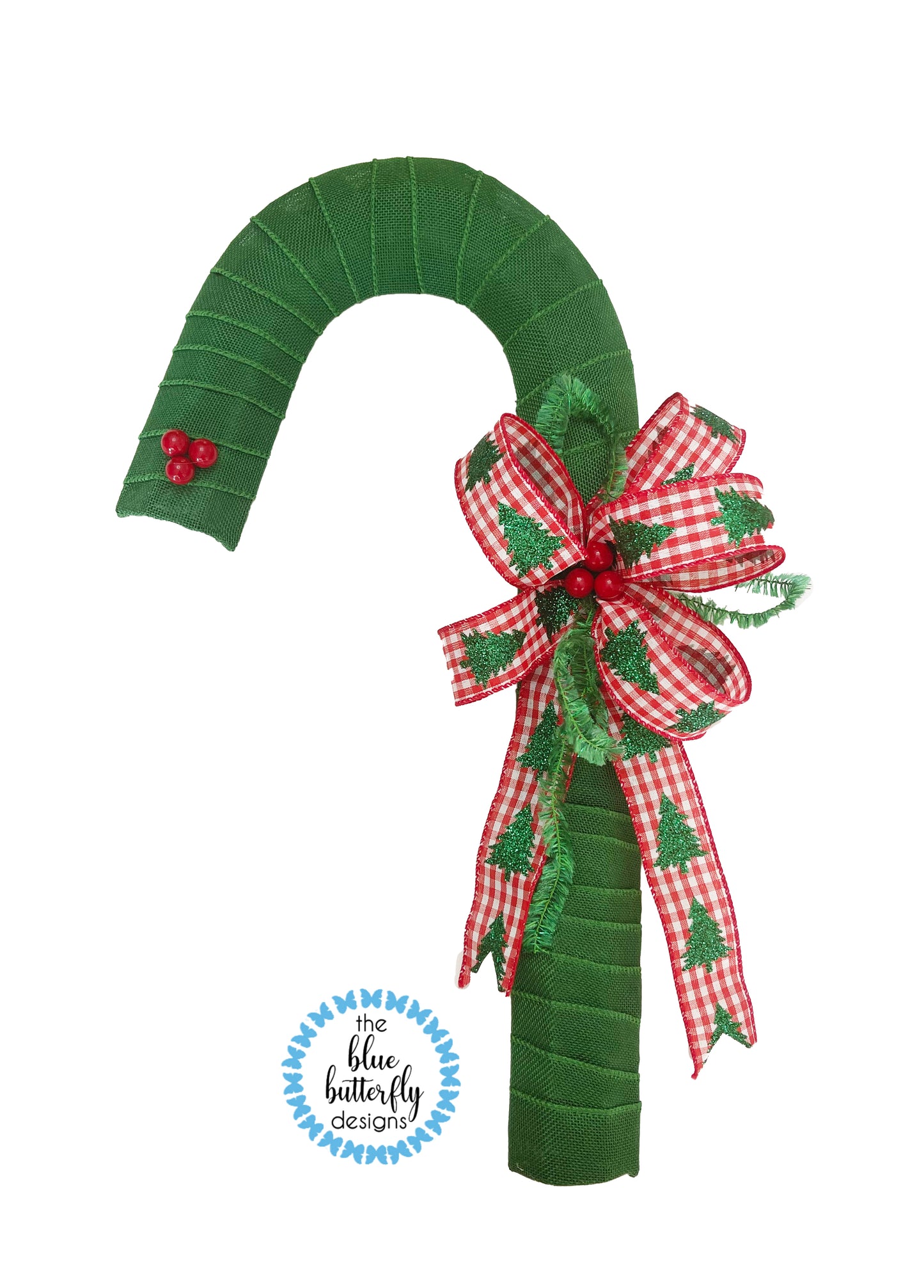 Candy Cane Wishes Wreath