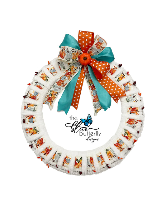 Pumpkin Everything Wreath