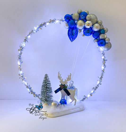 Winter Wonderland Hoop Decoration