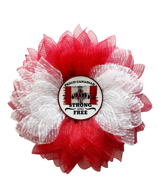 Proud Canadian Wreath