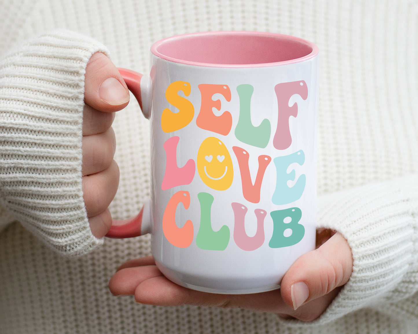 Self Love Club Retro Mug